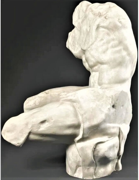 Torso de Belvedere según el escultor Apolonio de Atenas, Museo Vaticano.