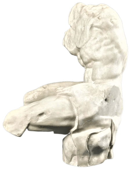 Belvedere torso after the sculptor Apollonius of Athens, Vatican Museum.