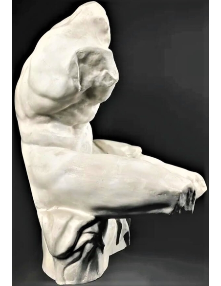 Belvedere torso after the sculptor Apollonius of Athens, Vatican Museum.