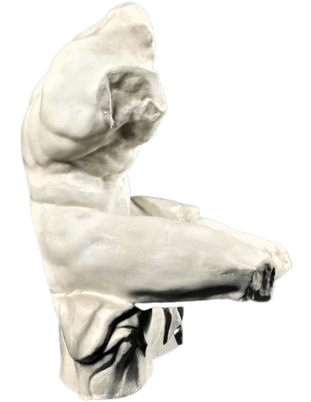 Belvedere torso after the sculptor Apollonius of Athens, Vatican Museum.