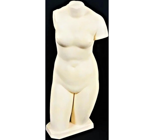 Torse de Vénus nue de style Aphrodite de Cnide,...