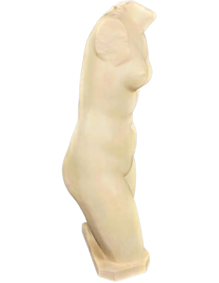 Torso desnudo de Venus de estilo Afrodita de Cnido, Villa Albani Torlonia.