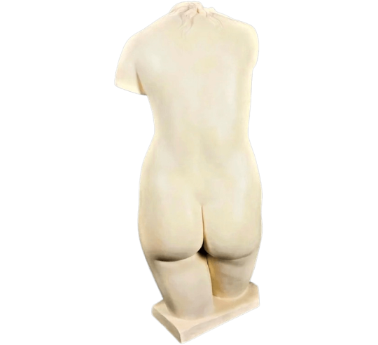 Torso desnudo de Venus de estilo Afrodita de...