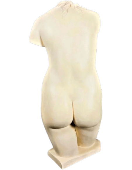 Torso desnudo de Venus de estilo Afrodita de Cnido, Villa Albani Torlonia.