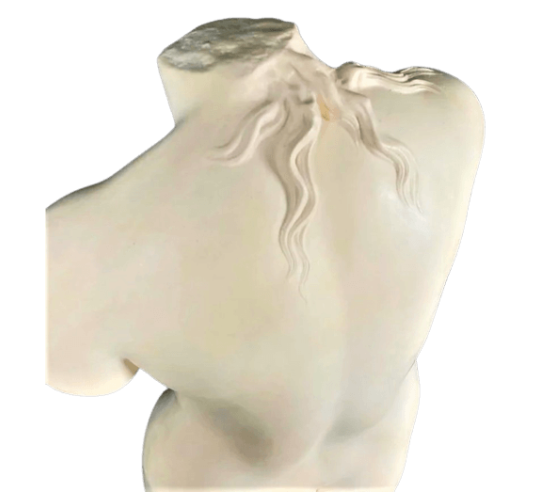Torso desnudo de Venus de estilo Afrodita de...