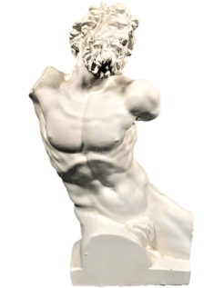 Torso de Laocoonte, Museo Vaticano.