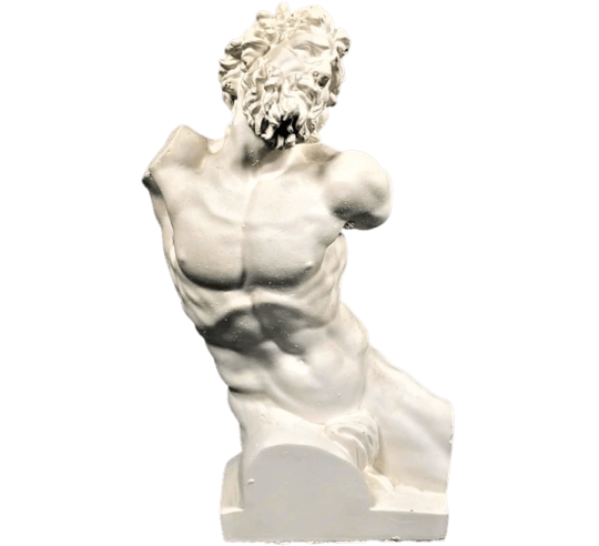 Torso of Laocoon, Vatican Museum.