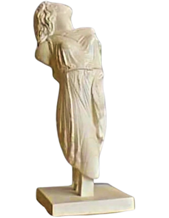 Torse de la Ménade dansante d'après le sculpteur Scopas,...