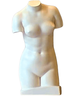 Torso of Venus in the bath in the style of Aphrodite of...