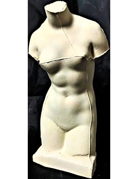 Torso of Venus in the bath in the style of Aphrodite of Cnidus after the sculptor Praxiteles.