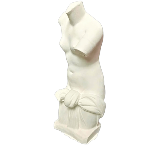 Torso of Venus Anadyomena, emerging naked from...
