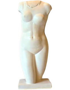 Torso de Venus con collar, Museo del Louvre.