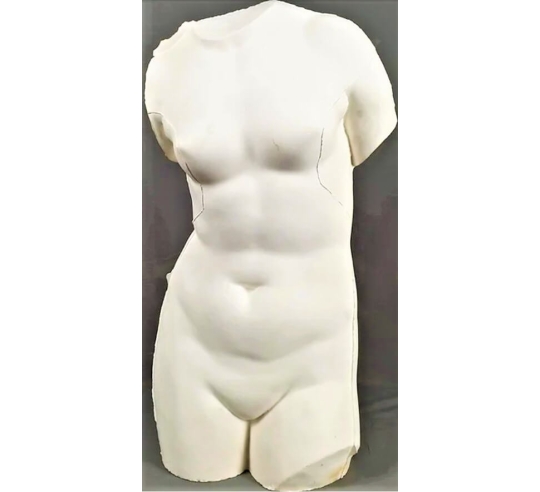 Torse de Vénus de Cnide d'après Praxitèle,...