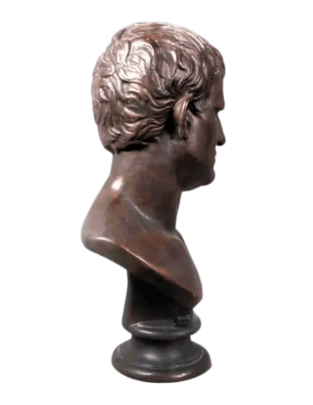 Busto de Marcus Vipsanius Agrippa del tipo Gabies, Museo del Louvre.