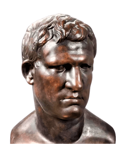 Bust of Marcus Vipsanius Agrippa of the Gabies type, Louvre Museum