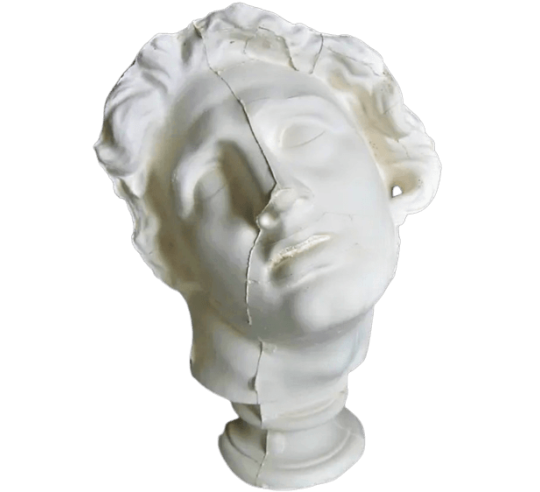 ALEXANDER the GREAT Head Bust Greek Cast Marble Statue Sculpture