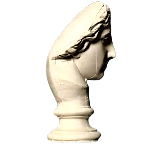 Bust of the Amazon Mattei, Louvre Museum