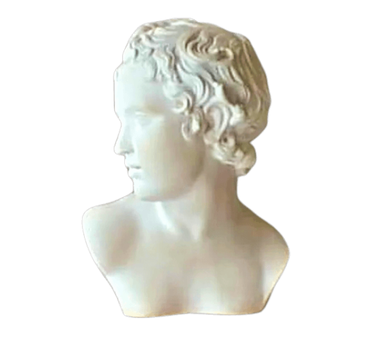 Bust of Cupid or Eros, god of love and desire