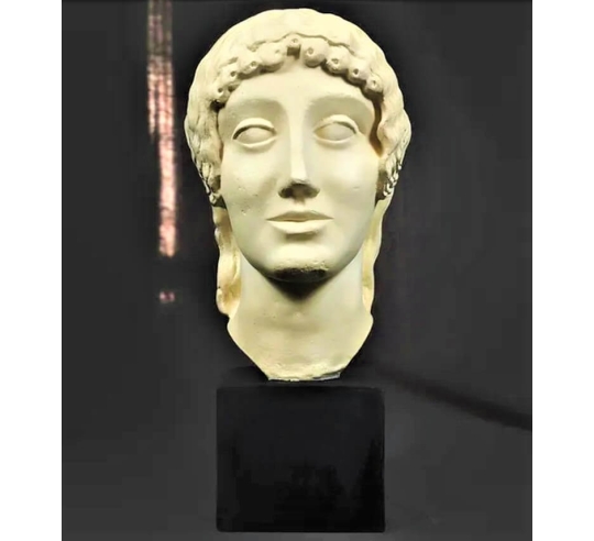 Head of Kouros or Archaic Apollo, Villa...