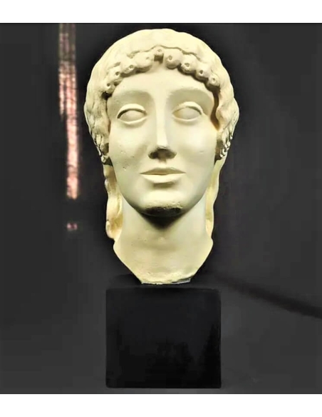Head of Kouros or Archaic Apollo, Villa Borghese Collection