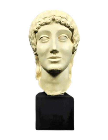 Head of Kouros or Archaic Apollo, Villa Borghese Collection