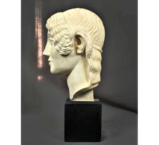 Head of Kouros or Archaic Apollo, Villa...