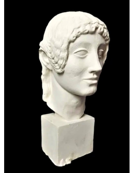 Head of Kouros or Archaic Apollo, Villa Borghese Collection