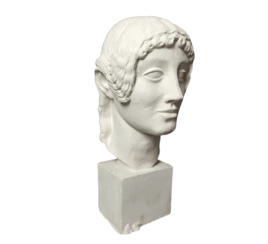 Head of Kouros or Archaic Apollo, Villa...