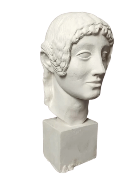 Head of Kouros or Archaic Apollo, Villa Borghese Collection