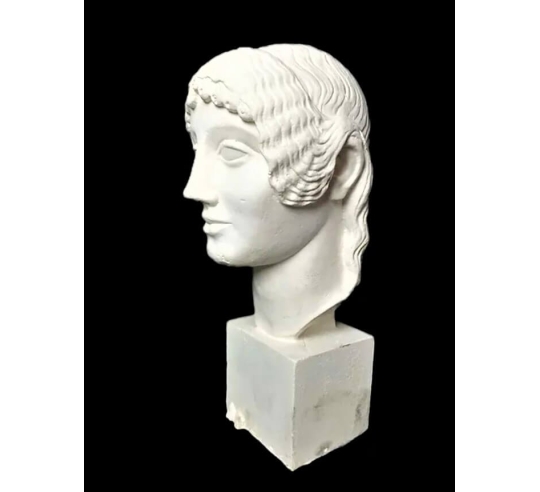 Head of Kouros or Archaic Apollo, Villa...