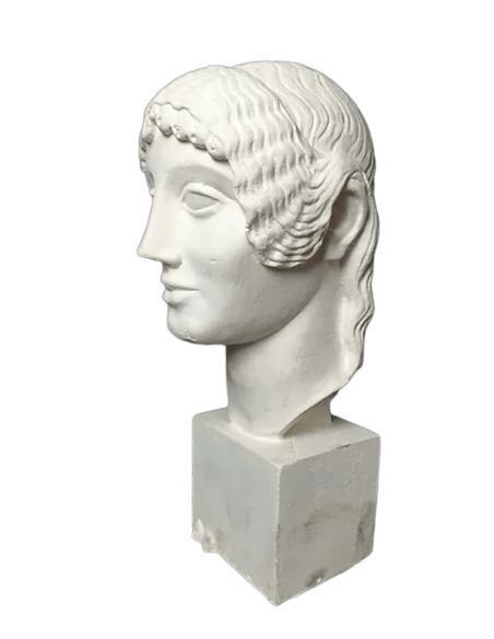 Head of Kouros or Archaic Apollo, Villa Borghese Collection