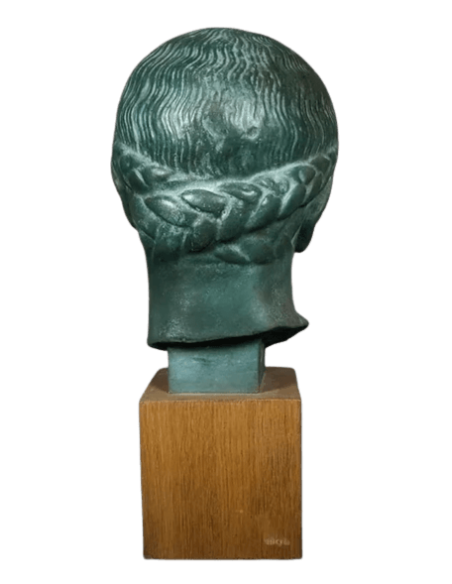 Tête d'éphèbe blond de l'Acropole, musée de l'Acropole d'Athènes