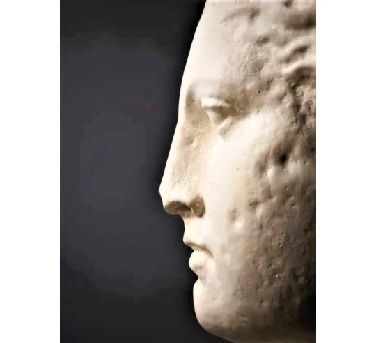 Tête d’Hygie ou Hygieia, fille du dieu de la...