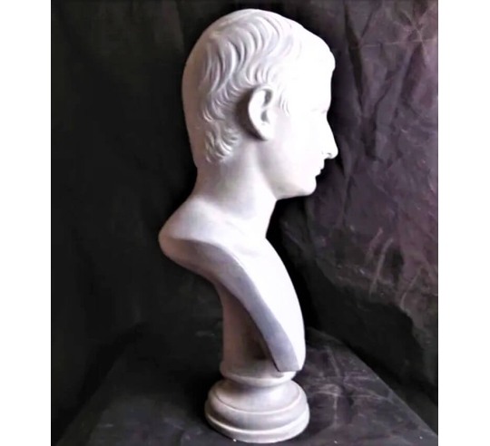 Bust of Caesar Octavian Augustus, nephew of...