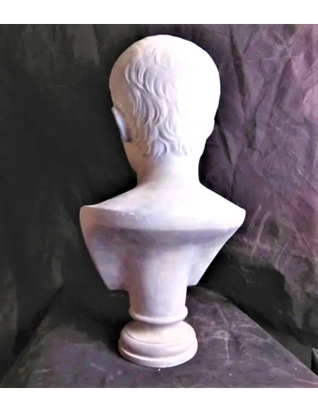 Bust of Caesar Octavian Augustus, nephew of Julius Caesar, Vatican Museums