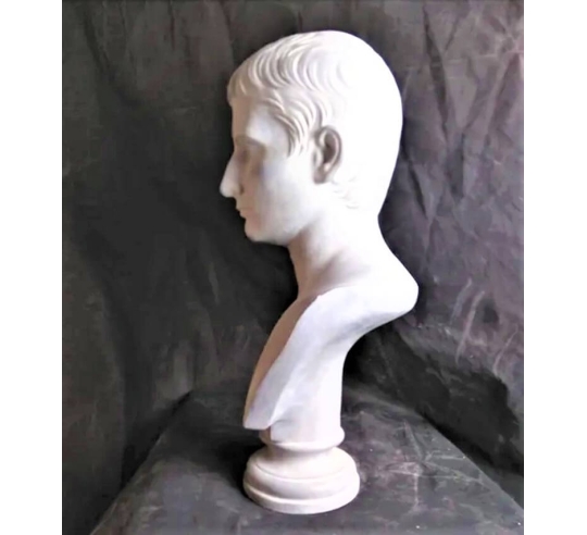 Bust of Caesar Octavian Augustus, nephew of...