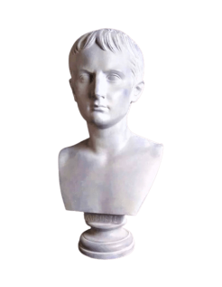 Buste de César Octavien Auguste, neveu de Jules César,...
