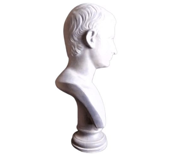 Bust of Caesar Octavian Augustus, nephew of...