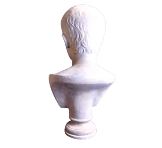 Bust of Caesar Octavian Augustus, nephew of...