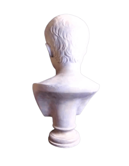 Bust of Caesar Octavian Augustus, nephew of Julius Caesar, Vatican Museums