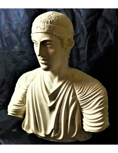 Bust of the Charioteer of Delphi, Delphi Archaeological Museum