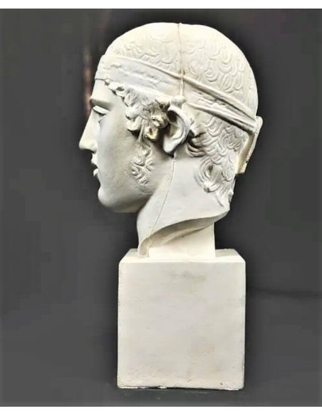 Head of the Charioteer of Delphi, Delphi Archaeological Museum