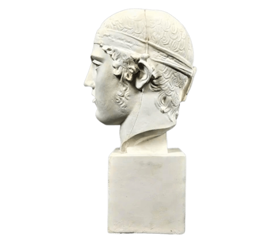 Cabeza del auriga de Delfos, Museo Arqueológico...