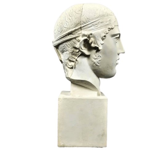 Cabeza del auriga de Delfos, Museo Arqueológico...