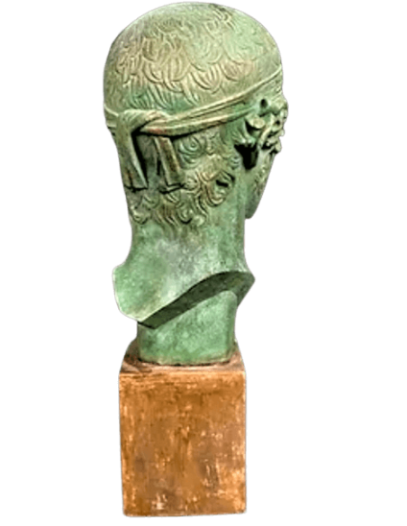 Cabeza del auriga de Delfos, Museo Arqueológico de Delfos