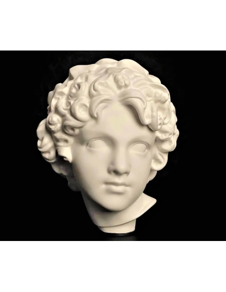 Tête de jeune Bacchus d'après Frédéric Auguste Bartholdi