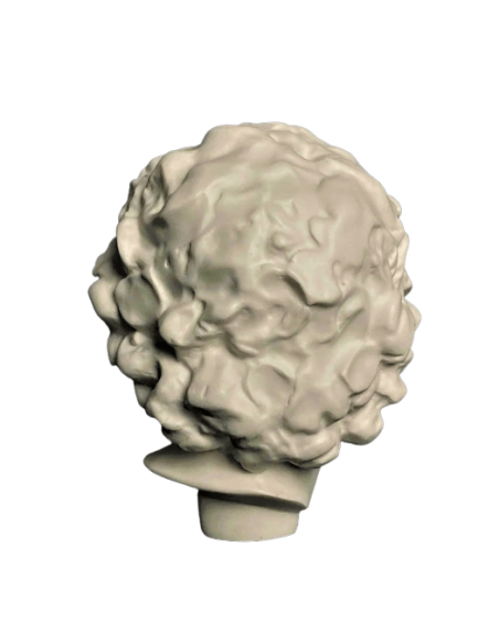 Tête de jeune Bacchus d'après Frédéric Auguste Bartholdi