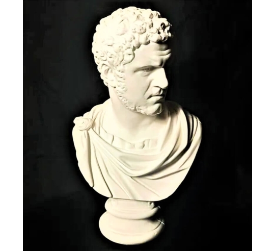 Busto del emperador romano Caracalla, Galería...