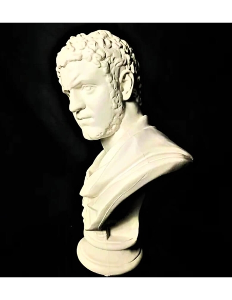 Busto del emperador romano Caracalla, Galería Borghese
