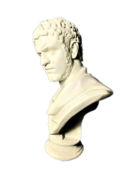 Busto del emperador romano Caracalla, Galería Borghese